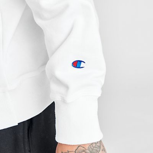 Champion NWT White Sweatshirt - Picture 2 of 2